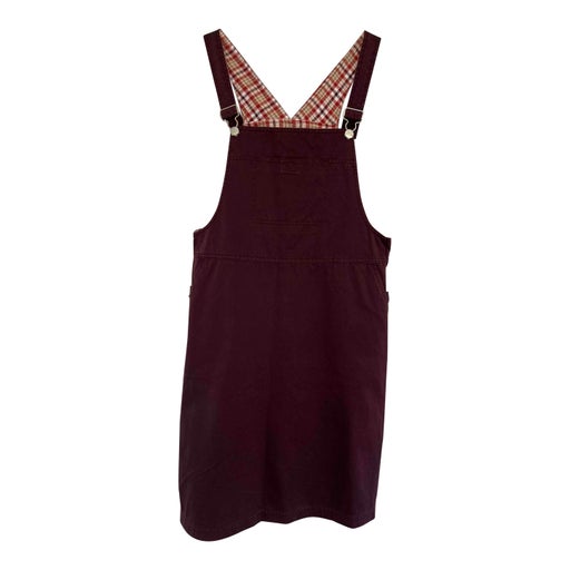 Robe salopette en coton