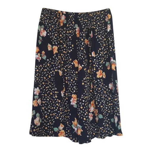 Jupe-culotte à fleurs