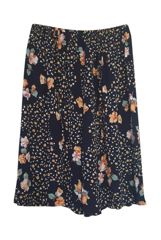 Jupe-culotte à fleurs