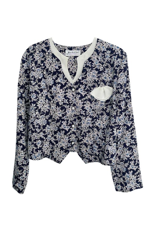 Blouse à fleurs