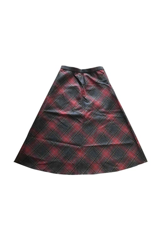 70's plaid skirt