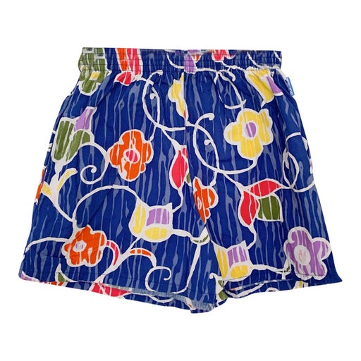 Short à fleurs