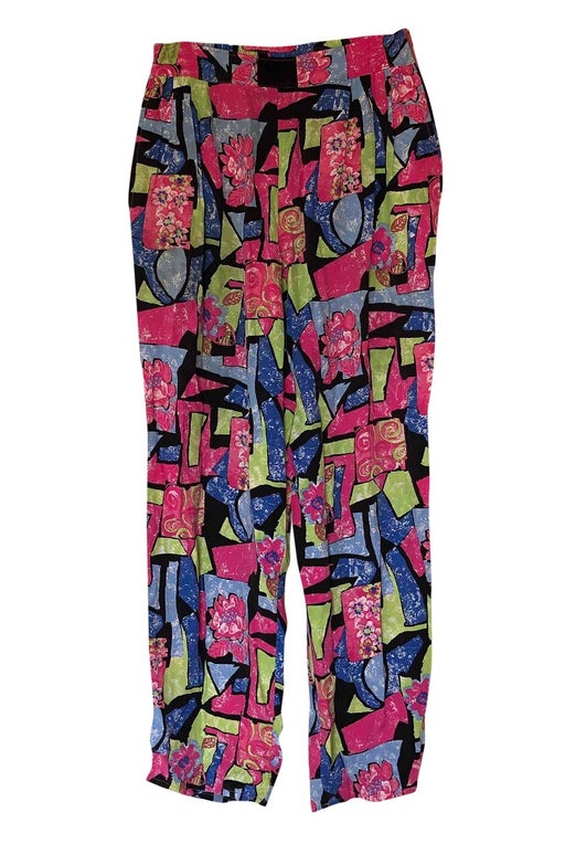 90's multicolored pants