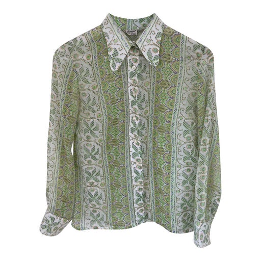 70's polka dot shirt