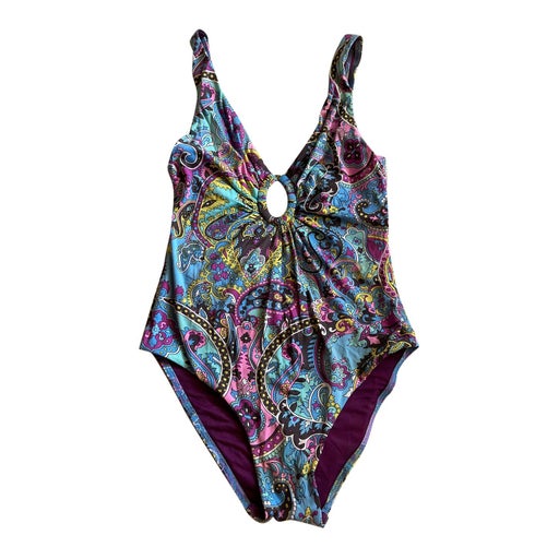 paisley swimsuit