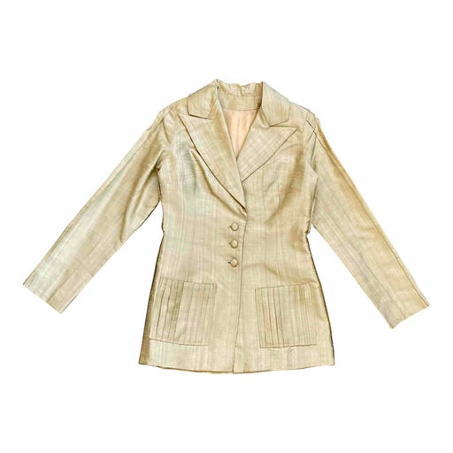 Silk blazer