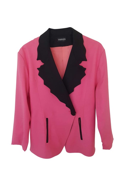 80's pink blazer