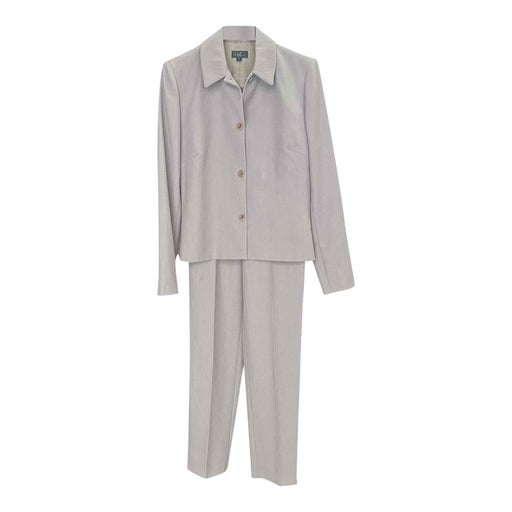 Gray trouser suits