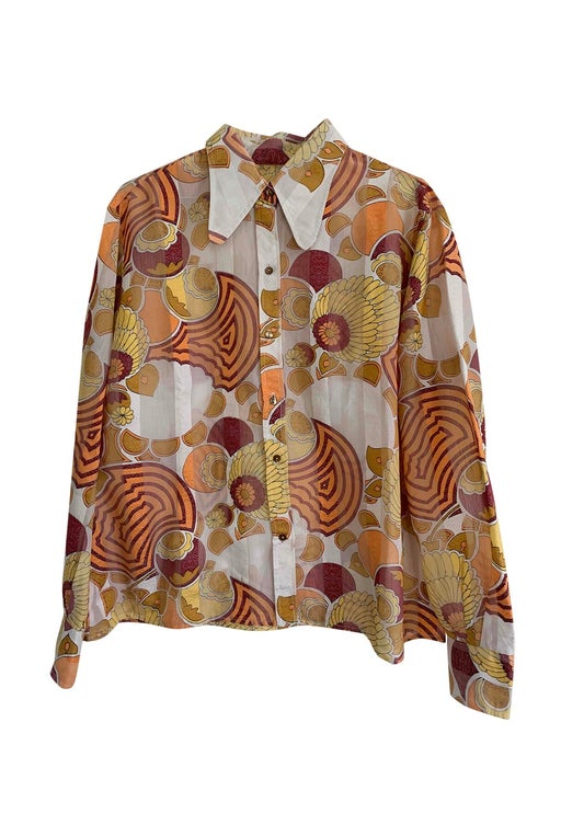 70's patterned shirt