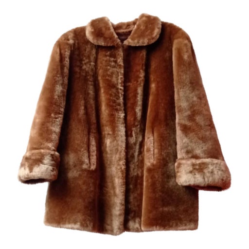 Faux fur coat