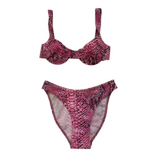 Maillot de bain python 
