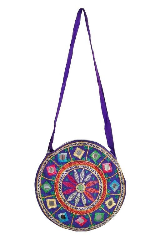 70's embroidered bag