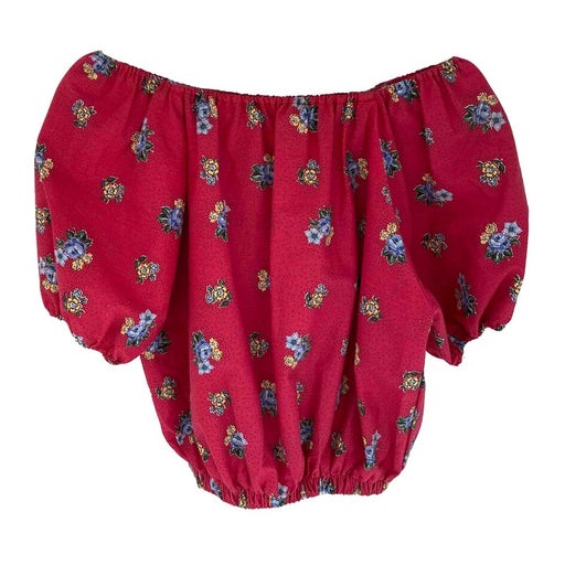 Provencal crop top