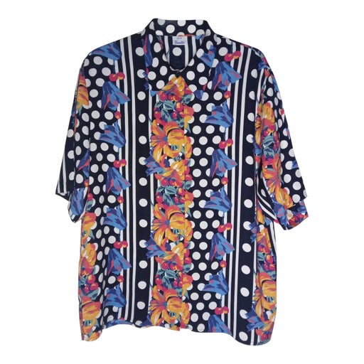 80's patterned shirt