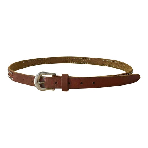 Leather belt