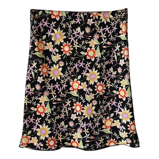 Mini-jupe à fleurs