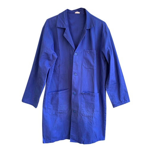 Blue work jacket