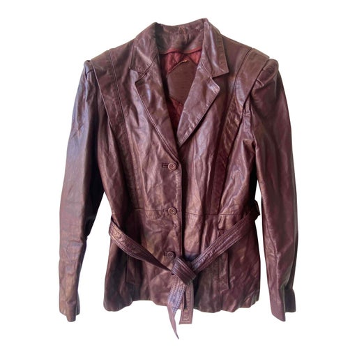 Veste en cuir