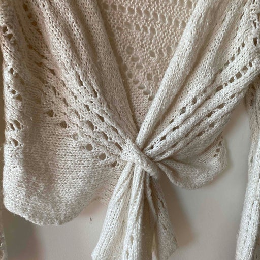 Crochet wrap top