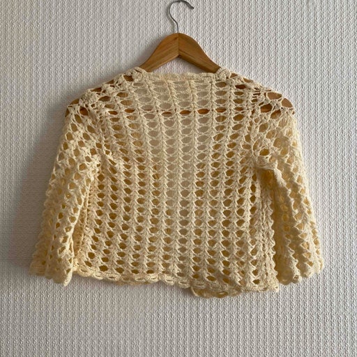 Crochet jacket