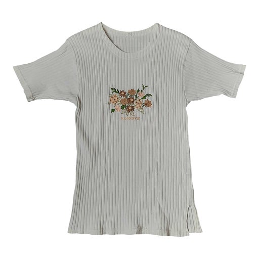Ribbed T-shirt
