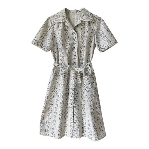 Cotton shirt dress