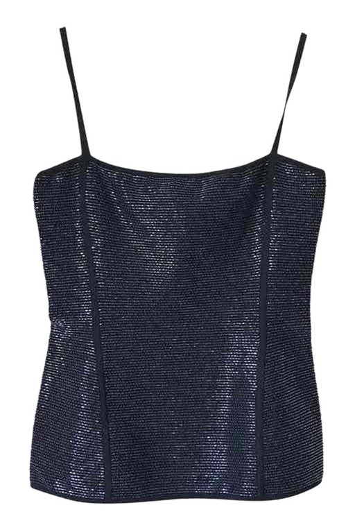 Beaded embroidered camisole