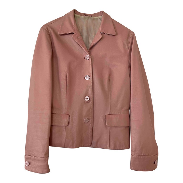 Blazer en cuir