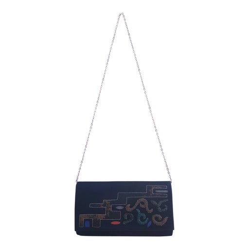 Sac pochette en velours