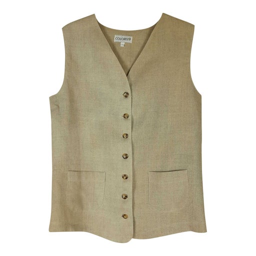 linen waistcoat