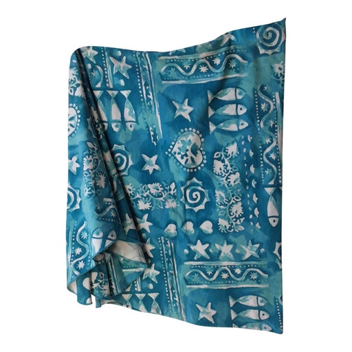 80's beach sarong