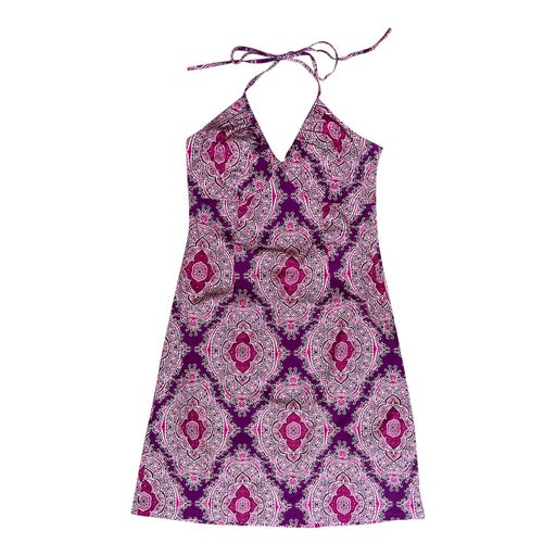 Dress with a halter top