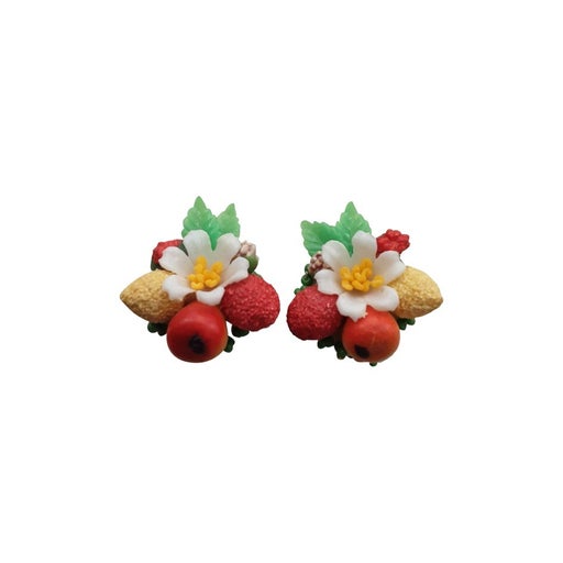 Fruit earrings
