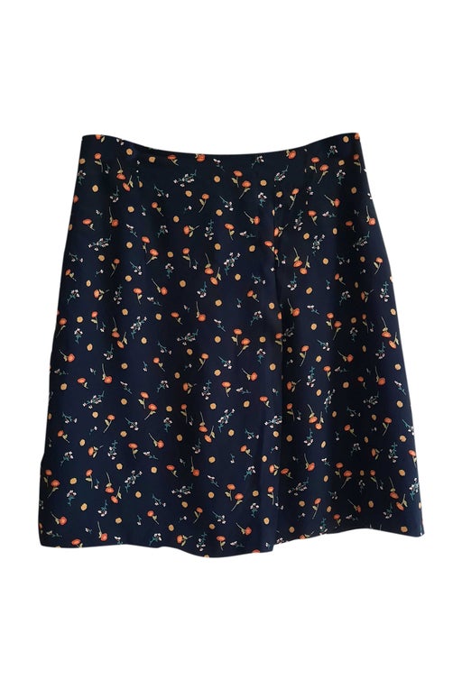 Floral mini skirt