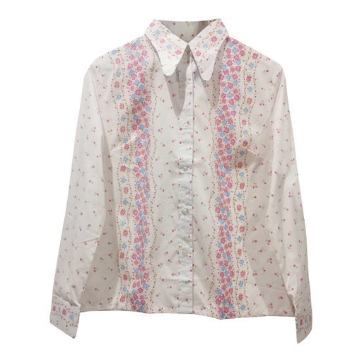 70's floral shirt