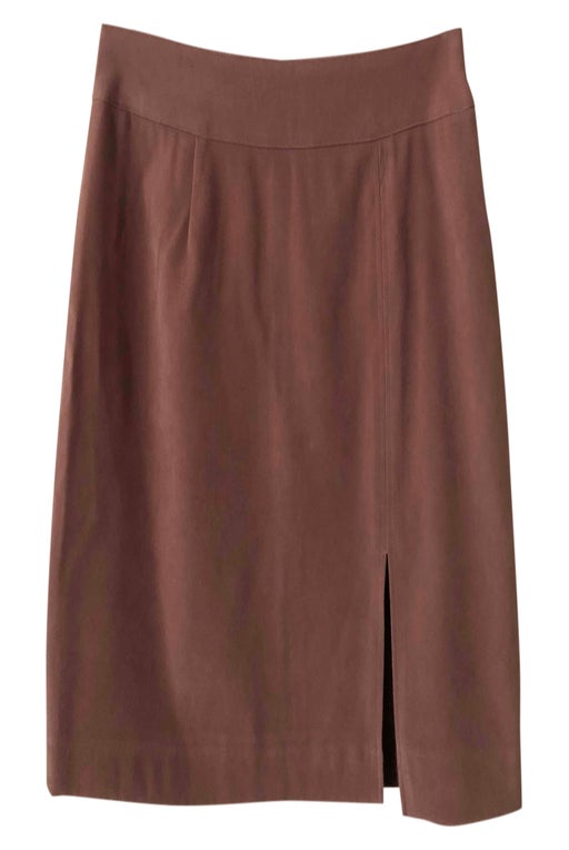 90's camel skirt