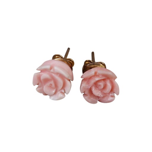 Coral earrings