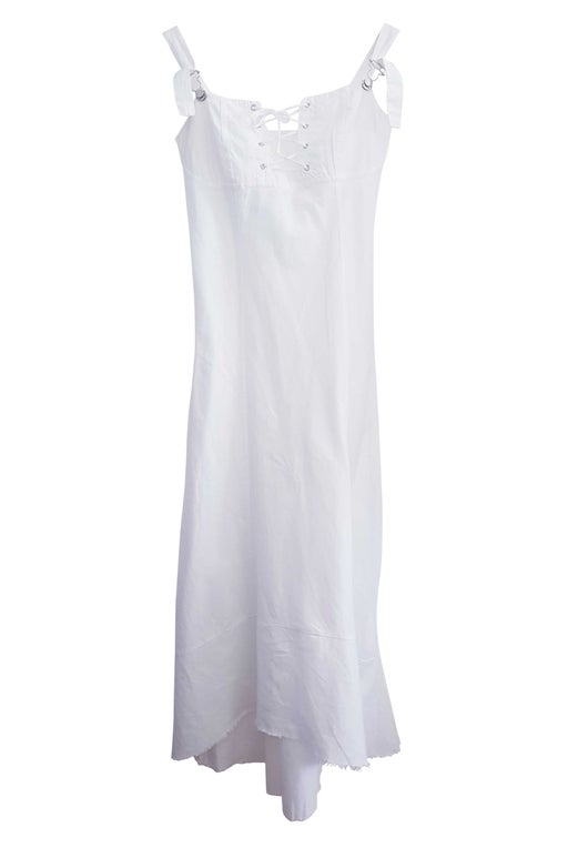 Long white dress