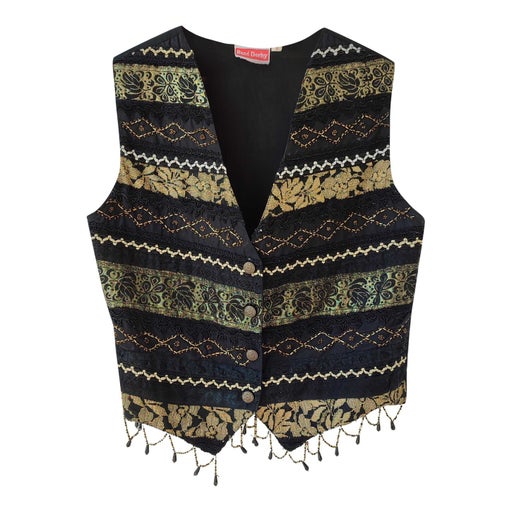 Embroidered vest