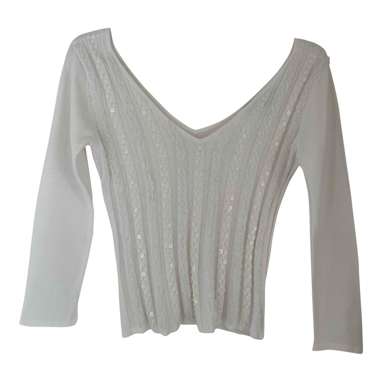 Sequin knit sweater
