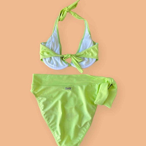 Green swimsuit