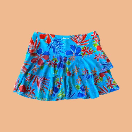 beach mini skirt