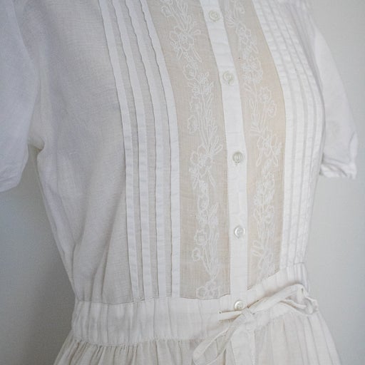 70&#39;s cotton dress