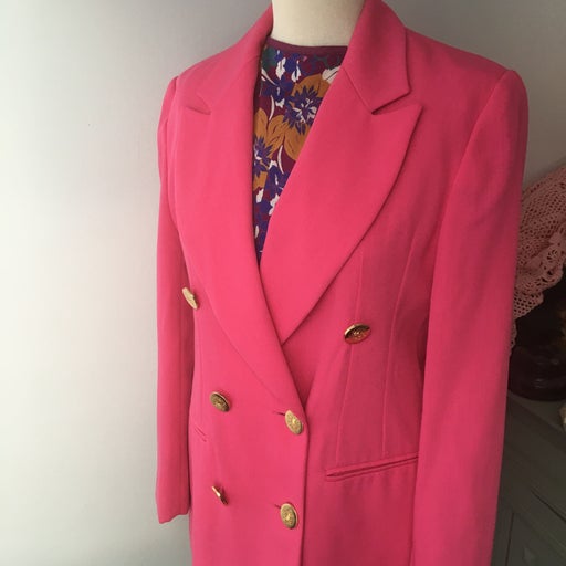 80&#39;s double breasted blazer