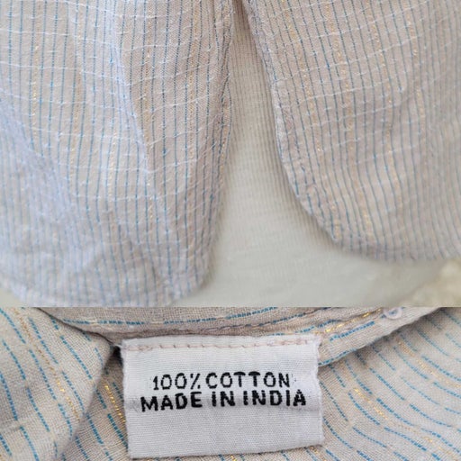 70&#39;s cotton blouse