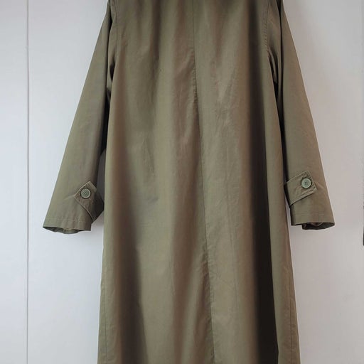80&#39;s khaki trench coat
