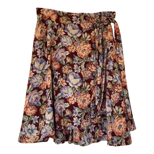 Mini-jupe à fleurs