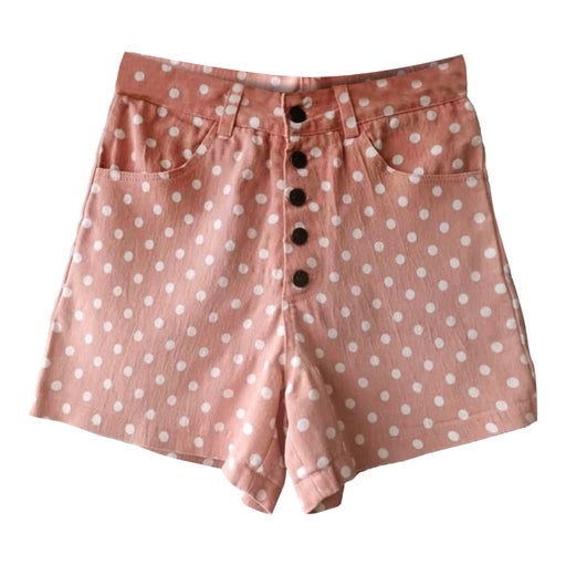 Polka Dot Mini Shorts