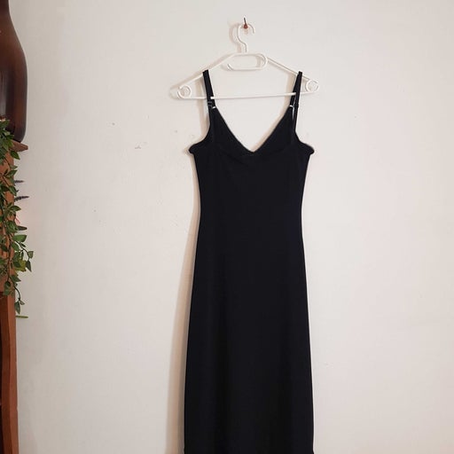 90&#39;s black dress