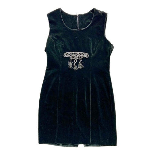 60s velvet dress